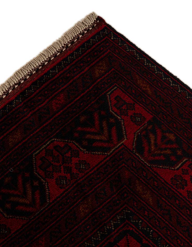 Detail image of  6' 6 x 9' 6  Hand Knotted Khal Mohammadi Wool Rug