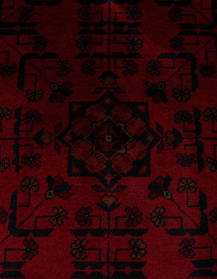 Detail image of  6' 8 x 9' 7  Hand Knotted Khal Mohammadi Wool Rug