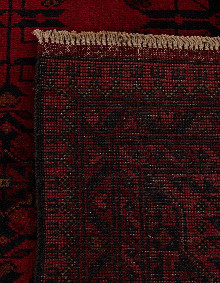 Detail image of  6' 8 x 9' 7  Hand Knotted Khal Mohammadi Wool Rug