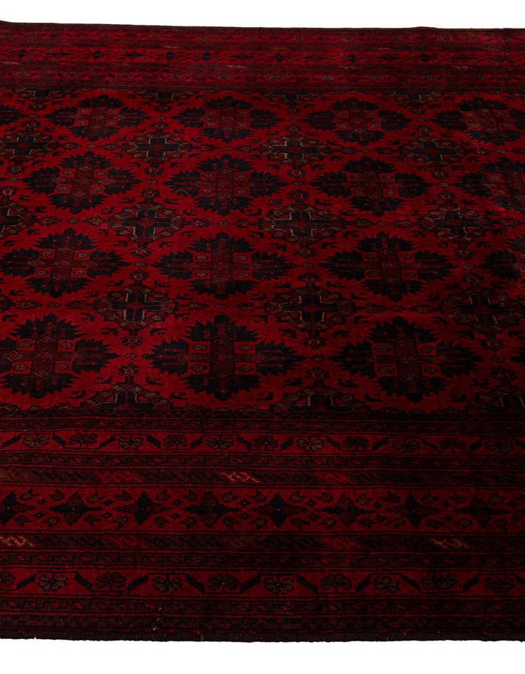 Detail image of  6' 8 x 9' 6  Hand Knotted Khal Mohammadi Wool Rug