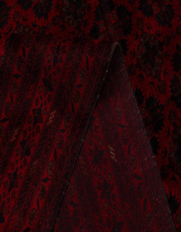 Detail image of  6' 8 x 9' 6  Hand Knotted Khal Mohammadi Wool Rug