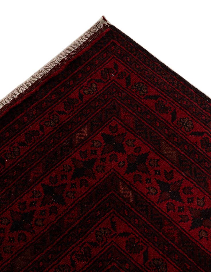 Detail image of  6' 8 x 9' 6  Hand Knotted Khal Mohammadi Wool Rug