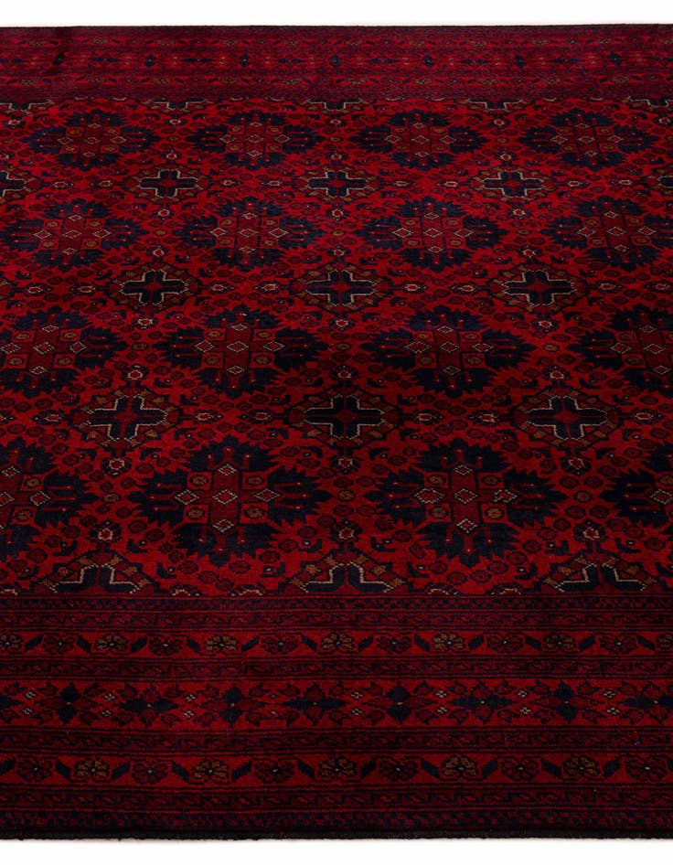 Detail image of  6' 9 x 9' 8  Hand Knotted Khal Mohammadi Wool Rug