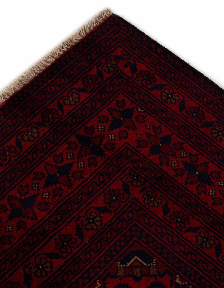 Detail image of  6' 9 x 9' 8  Hand Knotted Khal Mohammadi Wool Rug