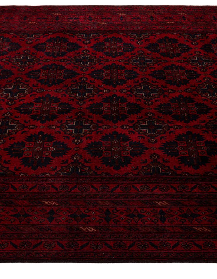 Detail image of  6' 8 x 9' 5  Hand Knotted Khal Mohammadi Wool Rug