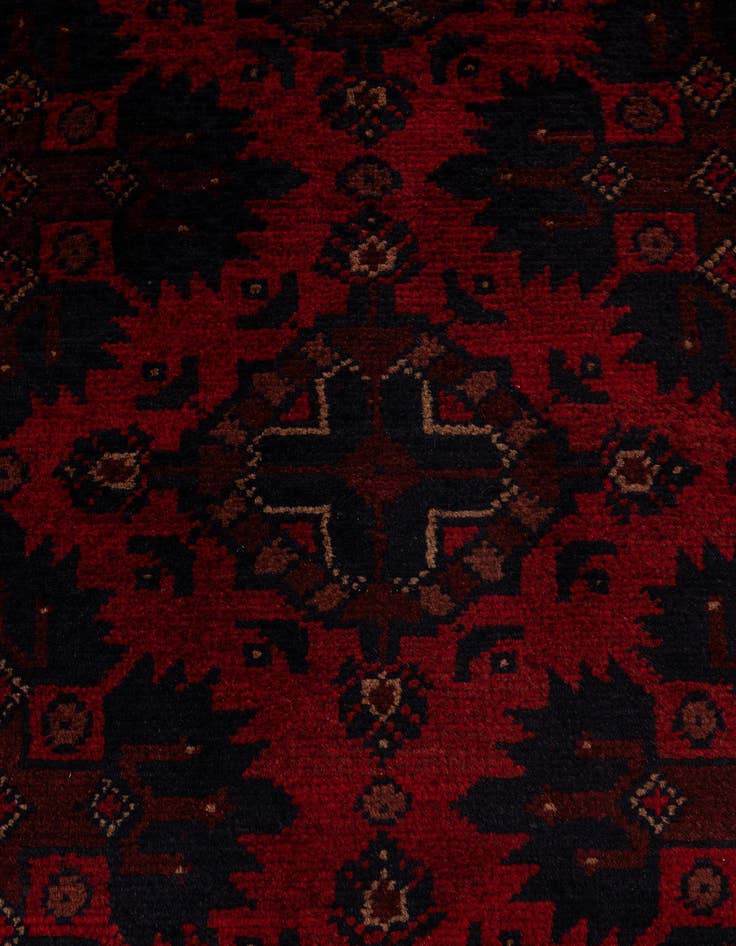 Detail image of  6' 8 x 9' 5  Hand Knotted Khal Mohammadi Wool Rug