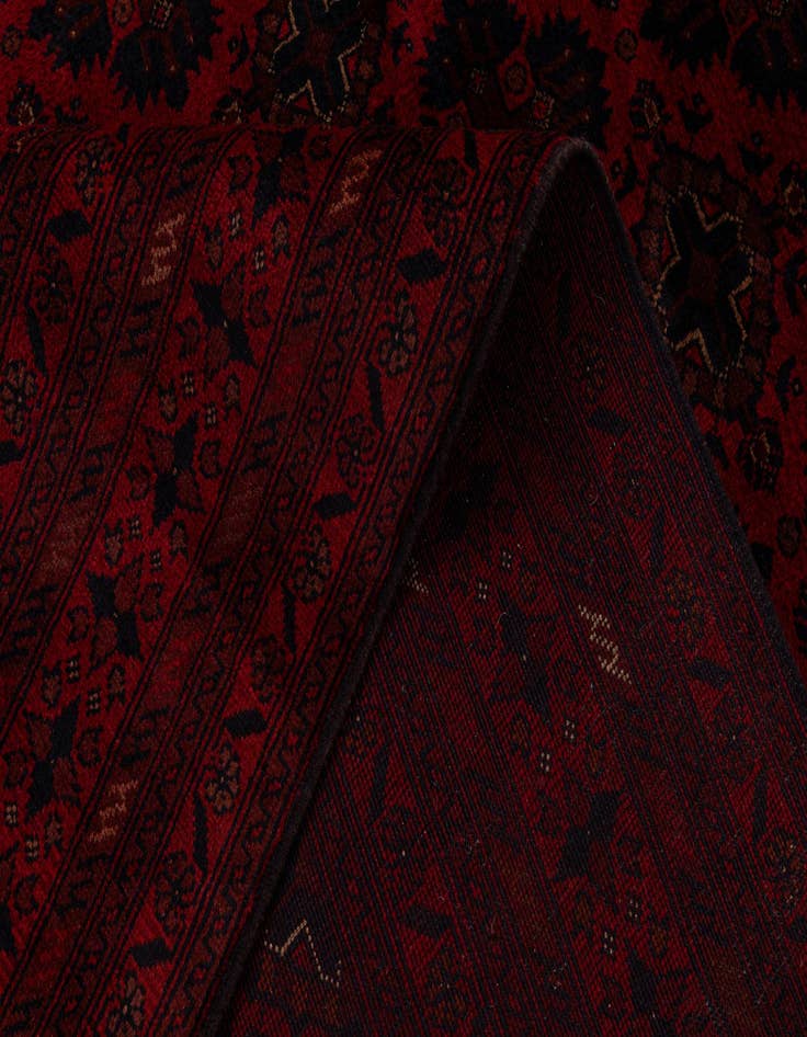 Detail image of  6' 8 x 9' 5  Hand Knotted Khal Mohammadi Wool Rug