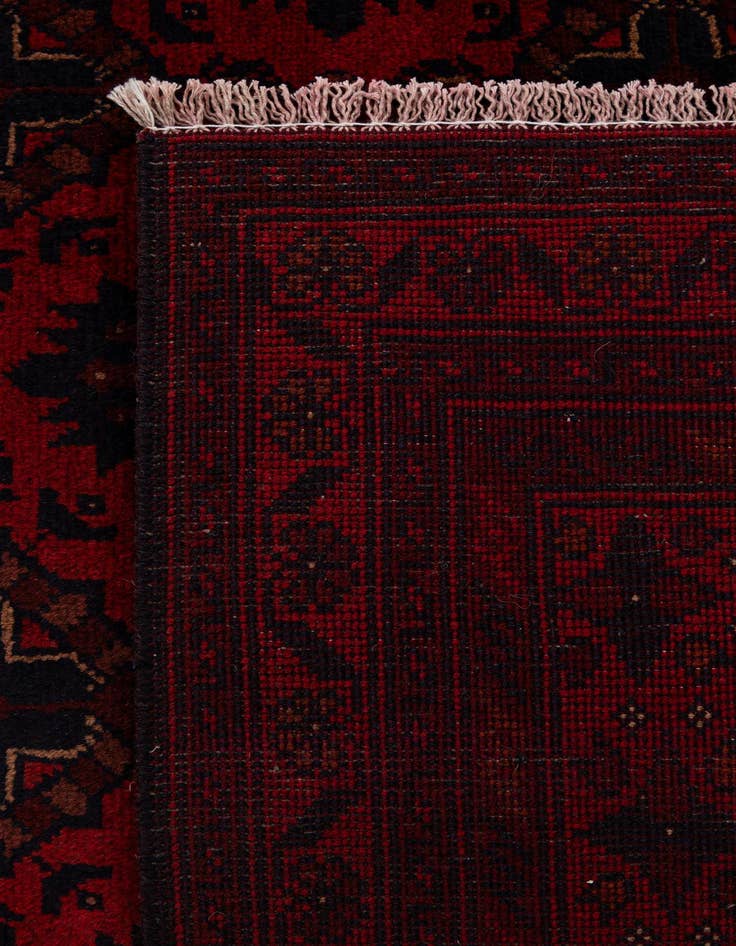 Detail image of  6' 8 x 9' 5  Hand Knotted Khal Mohammadi Wool Rug