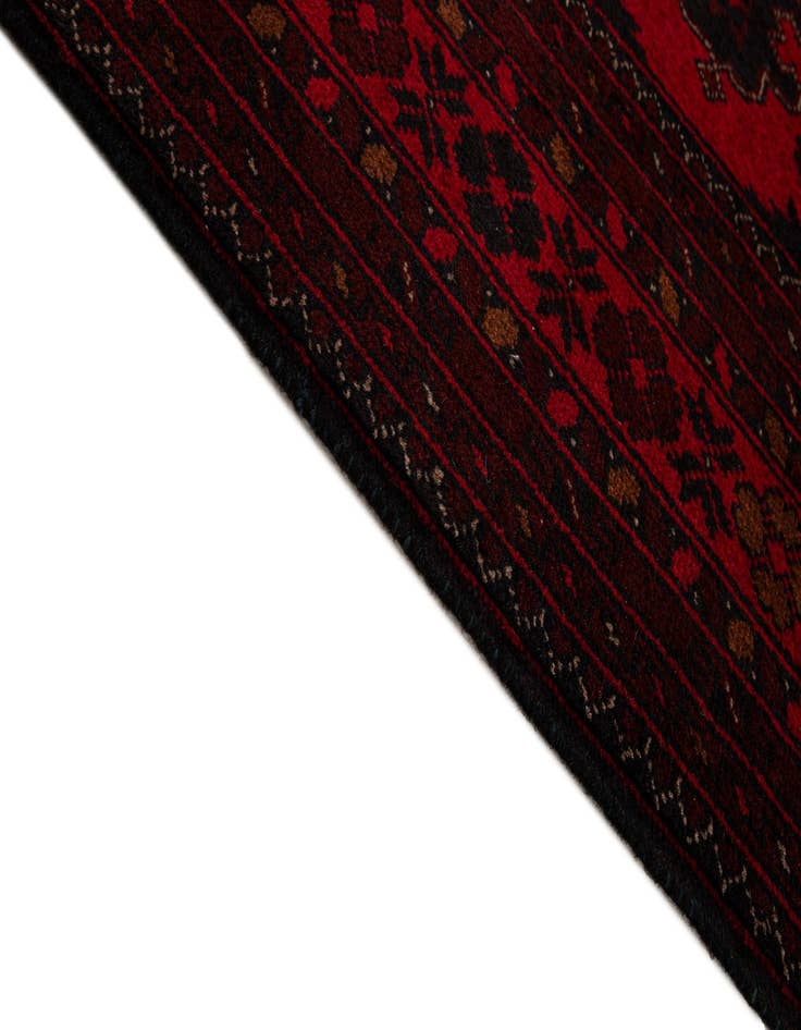 Detail image of  6' 9 x 9' 9  Hand Knotted Khal Mohammadi Wool Rug