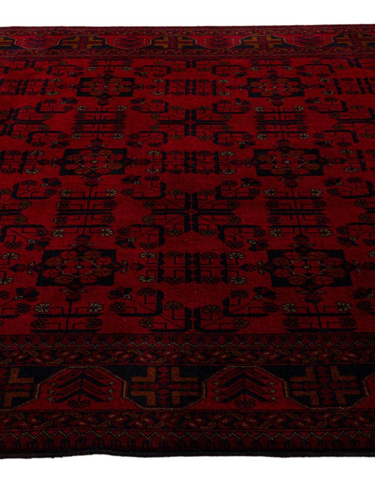 Detail image of  6' 7 x 9' 8  Hand Knotted Khal Mohammadi Wool Rug