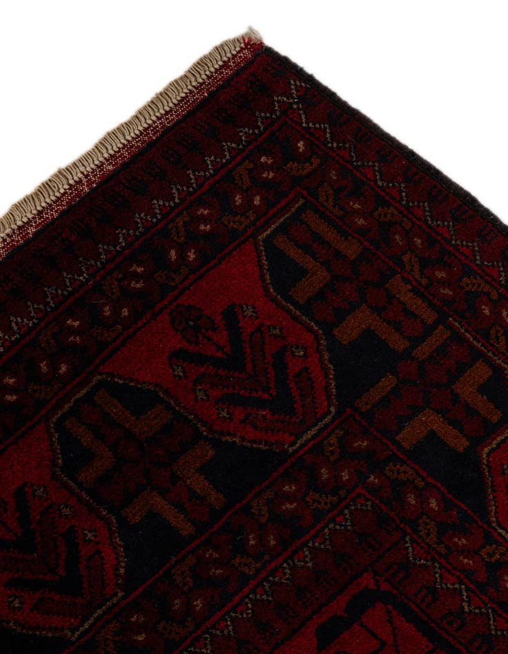 Detail image of  6' 7 x 9' 8  Hand Knotted Khal Mohammadi Wool Rug