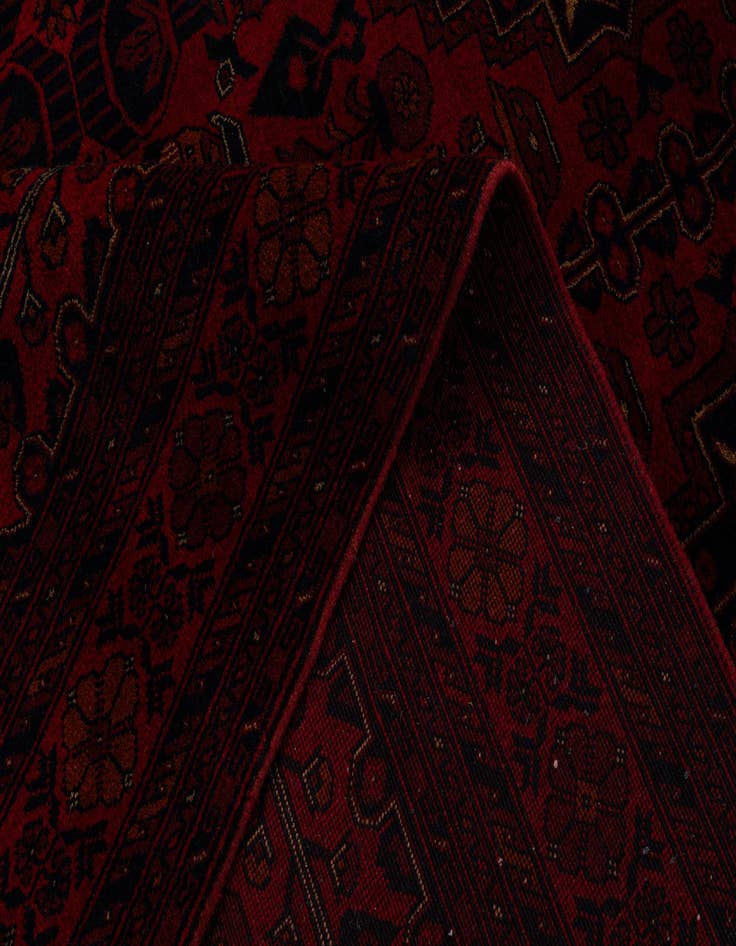 Detail image of  6' 7 x 9' 8  Hand Knotted Khal Mohammadi Wool Rug