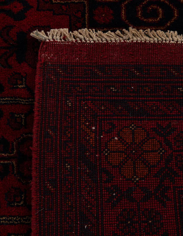 Detail image of  6' 7 x 9' 8  Hand Knotted Khal Mohammadi Wool Rug