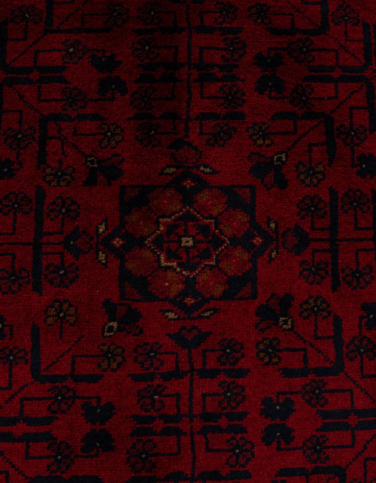 Detail image of  6' 8 x 9' 7  Hand Knotted Khal Mohammadi Wool Rug