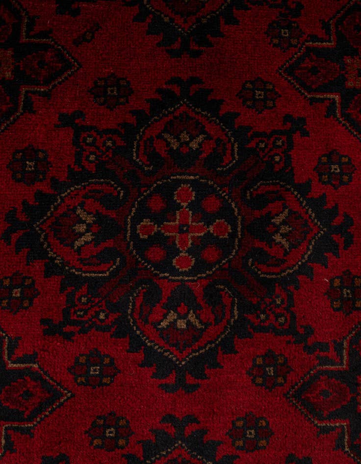 Detail image of  6' 6 x 9' 8  Hand Knotted Khal Mohammadi Wool Rug