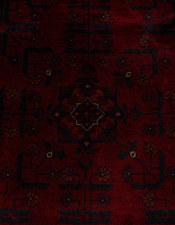 Detail image of  6' 9 x 9' 8  Hand Knotted Khal Mohammadi Wool Rug