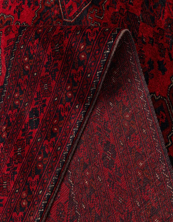 Detail image of  6' 9 x 9' 10  Hand Knotted Khal Mohammadi Wool Rug