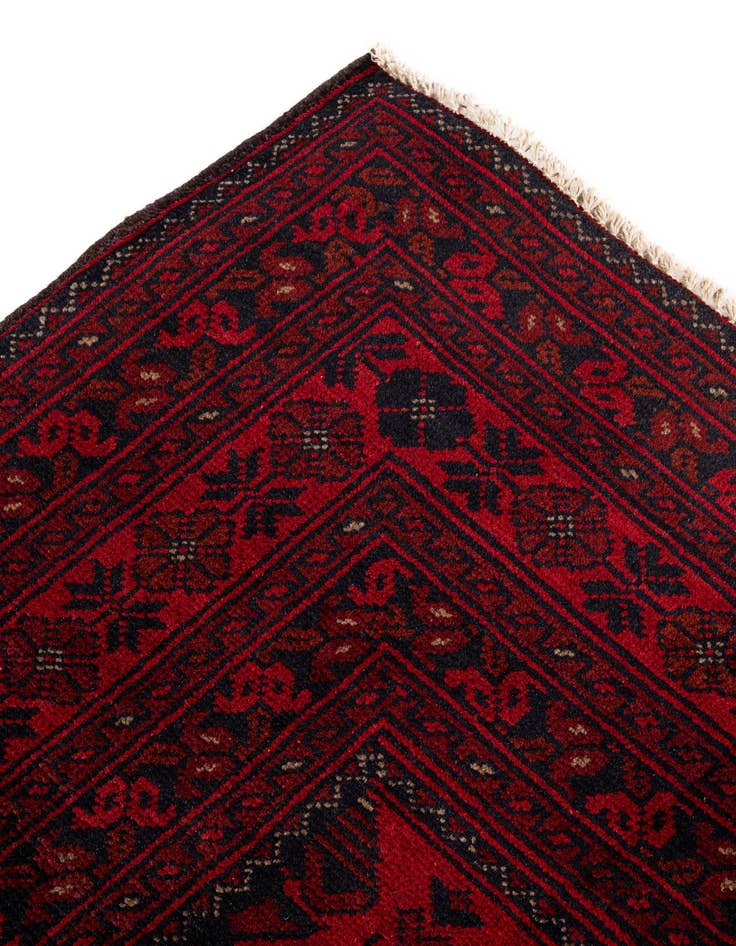 Detail image of  6' 9 x 9' 10  Hand Knotted Khal Mohammadi Wool Rug