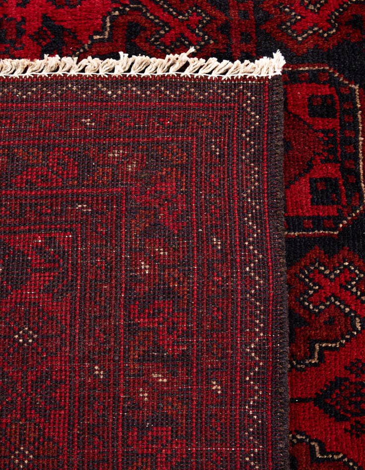 Detail image of  6' 9 x 9' 10  Hand Knotted Khal Mohammadi Wool Rug