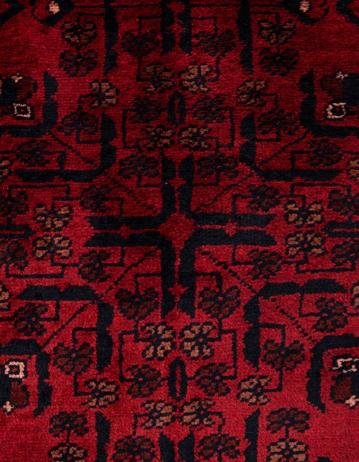 Detail image of  6' 7 x 9' 10  Hand Knotted Khal Mohammadi Wool Rug