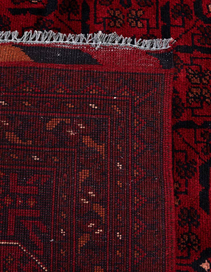 Detail image of  6' 7 x 9' 10  Hand Knotted Khal Mohammadi Wool Rug