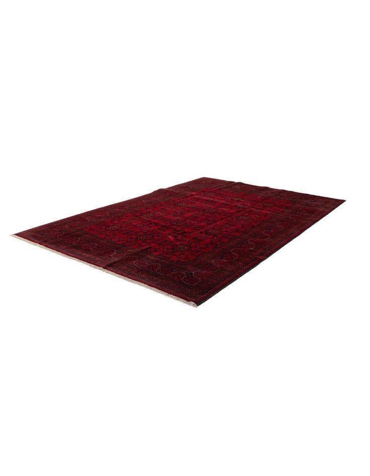 Detail image of  6' 7 x 9' 9  Hand Knotted Khal Mohammadi Wool Rug