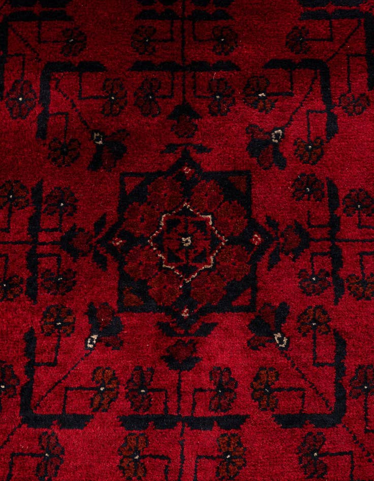 Detail image of  6' 7 x 9' 9  Hand Knotted Khal Mohammadi Wool Rug