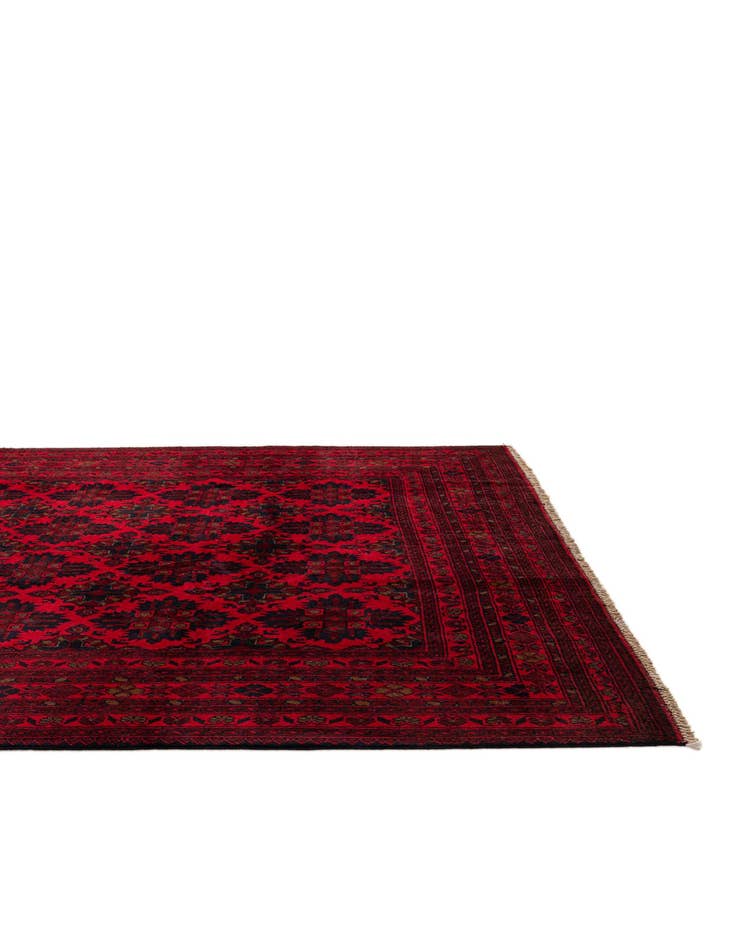 Detail image of  6' 6 x 9' 10  Hand Knotted Khal Mohammadi Wool Rug