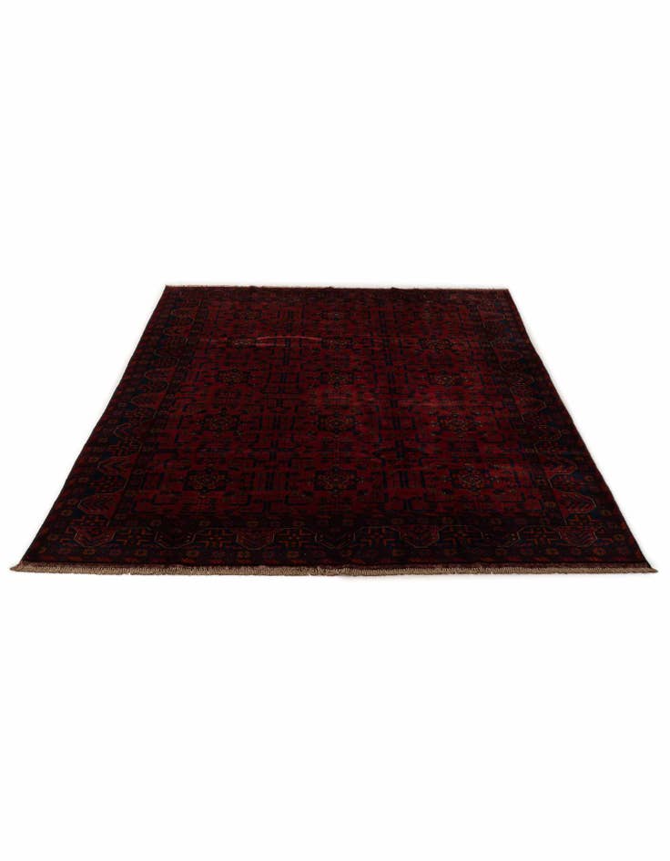 Detail image of  6' 6 x 10' 2  Hand Knotted Khal Mohammadi Wool Rug