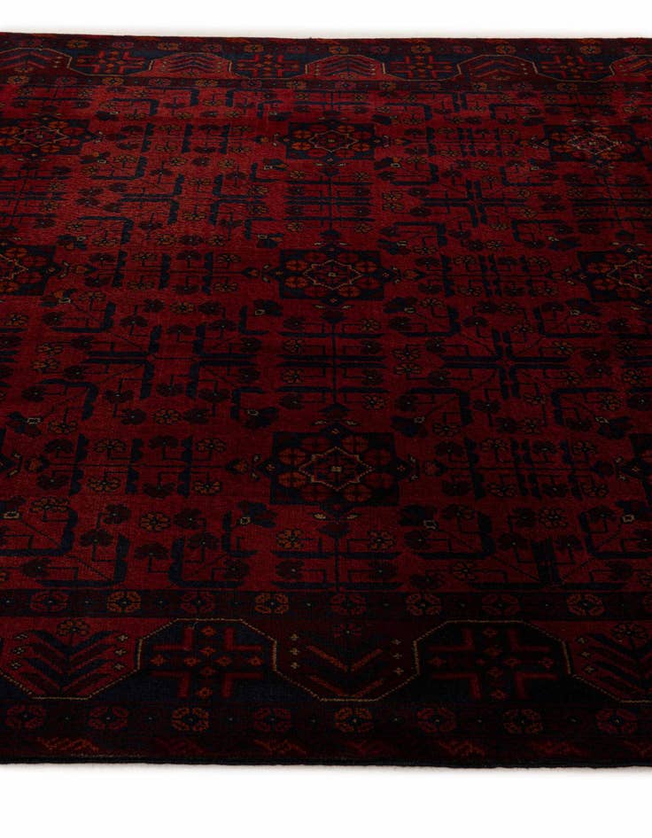 Detail image of  6' 6 x 10' 2  Hand Knotted Khal Mohammadi Wool Rug