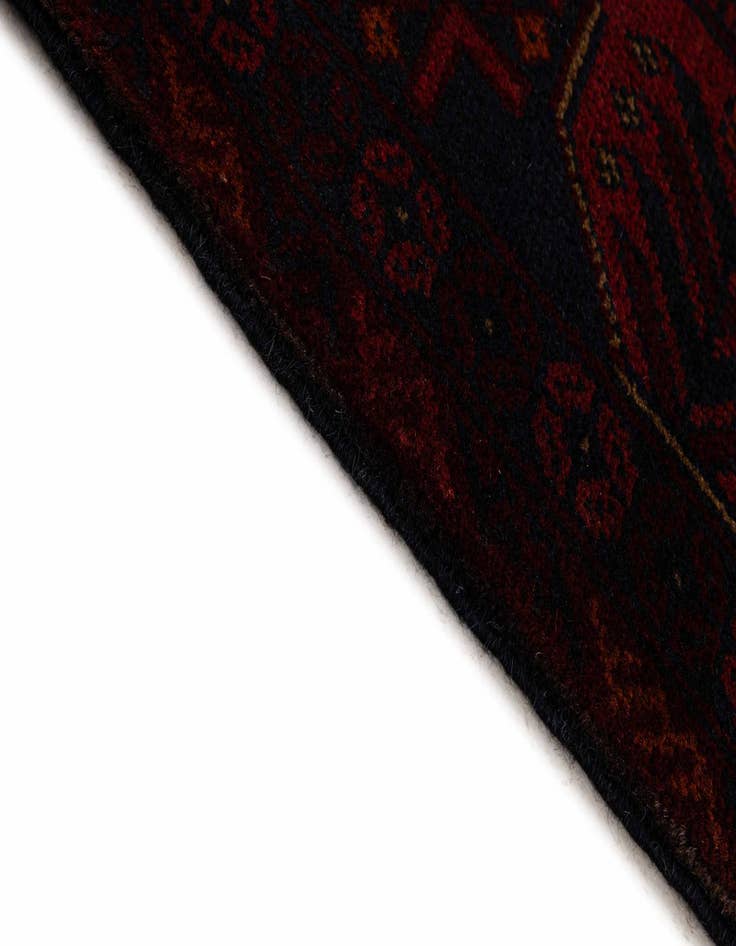 Detail image of  6' 6 x 10' 2  Hand Knotted Khal Mohammadi Wool Rug