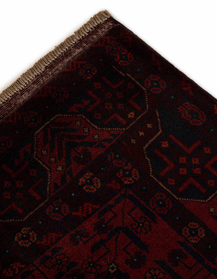 Detail image of  6' 6 x 10' 2  Hand Knotted Khal Mohammadi Wool Rug