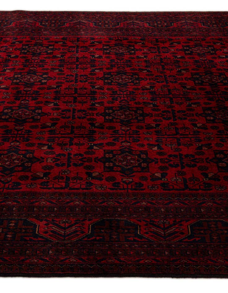 Detail image of  6' 9 x 10'  Hand Knotted Khal Mohammadi Wool Rug
