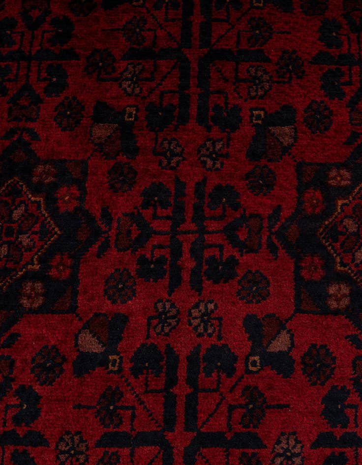 Detail image of  6' 9 x 10'  Hand Knotted Khal Mohammadi Wool Rug
