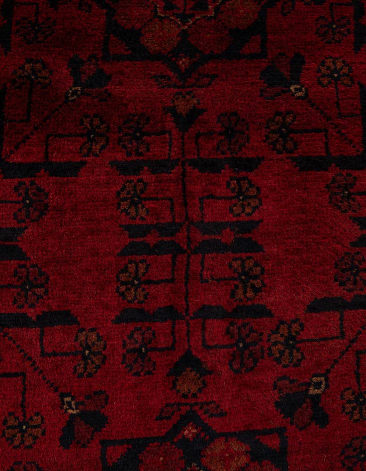 Detail image of  6' 7 x 9' 10  Hand Knotted Khal Mohammadi Wool Rug