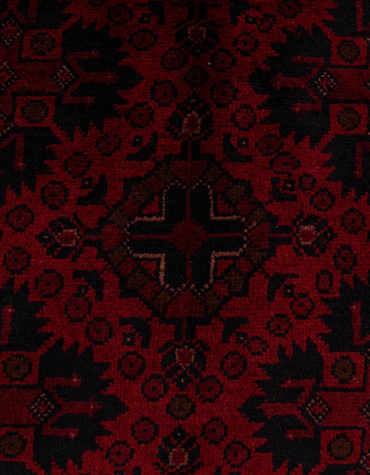 Detail image of  6' 7 x 10'  Hand Knotted Khal Mohammadi Wool Rug