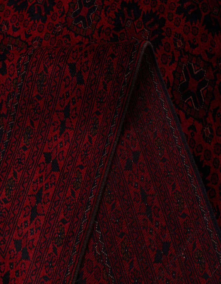 Detail image of  6' 7 x 10'  Hand Knotted Khal Mohammadi Wool Rug