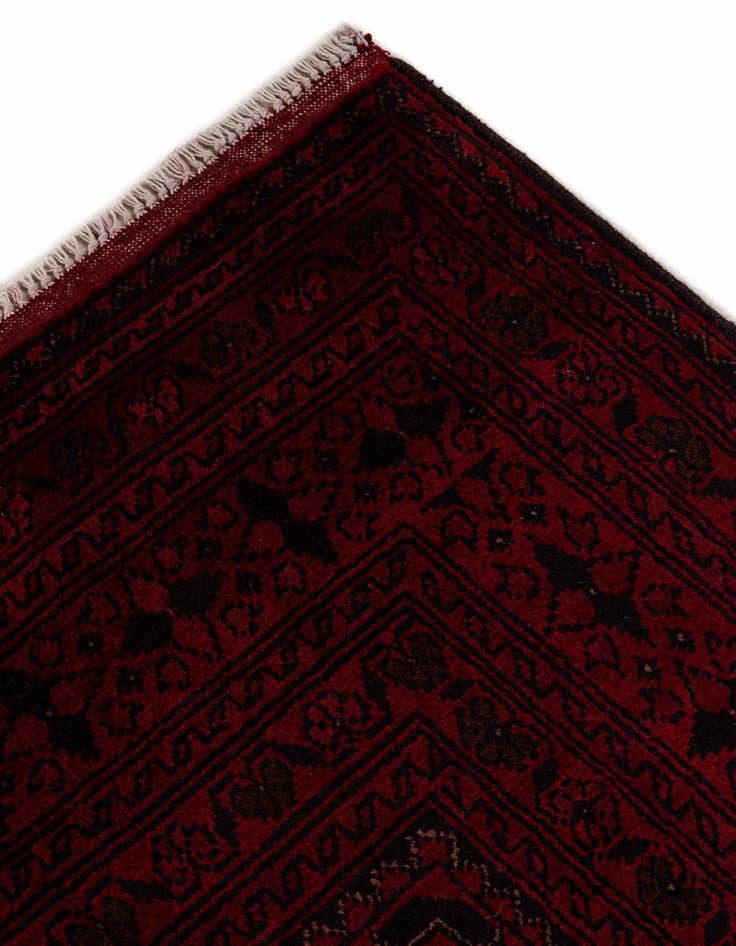 Detail image of  6' 9 x 9' 8  Hand Knotted Khal Mohammadi Wool Rug