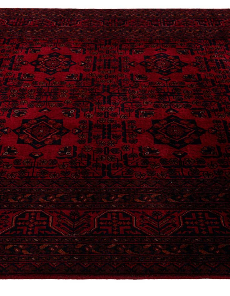 Detail image of  6' 6 x 9' 10  Hand Knotted Khal Mohammadi Wool Rug