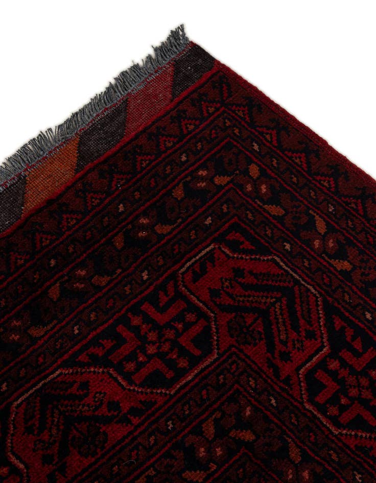 Detail image of  6' 6 x 9' 10  Hand Knotted Khal Mohammadi Wool Rug
