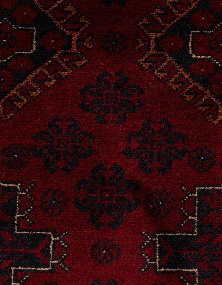 Detail image of  6' 8 x 9' 9  Hand Knotted Khal Mohammadi Wool Rug