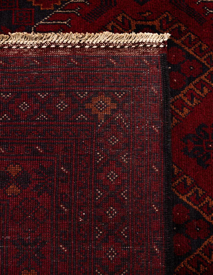Detail image of  6' 8 x 9' 9  Hand Knotted Khal Mohammadi Wool Rug