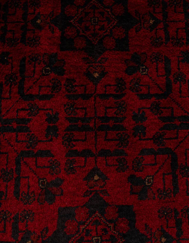 Detail image of  6' 10 x 9' 8  Hand Knotted Khal Mohammadi Wool Rug