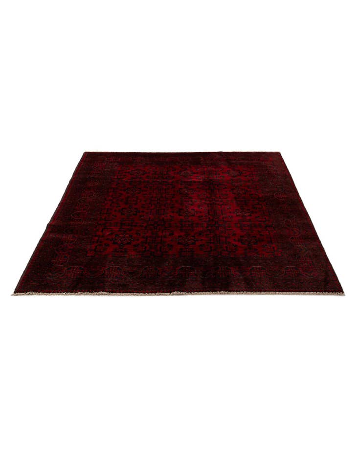 Detail image of  6' 11 x 9' 6  Hand Knotted Khal Mohammadi Wool Rug