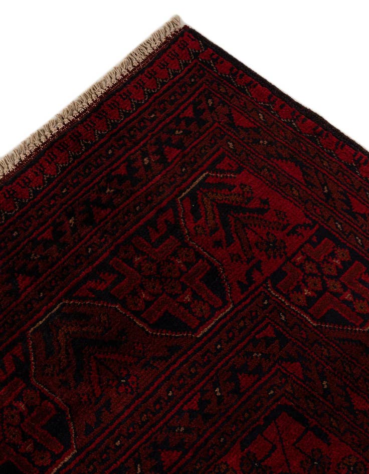 Detail image of  6' 11 x 9' 6  Hand Knotted Khal Mohammadi Wool Rug