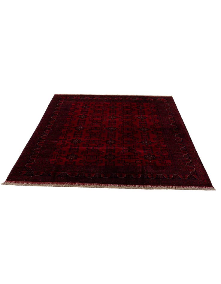 Detail image of  6' 9 x 9' 8  Hand Knotted Khal Mohammadi Wool Rug