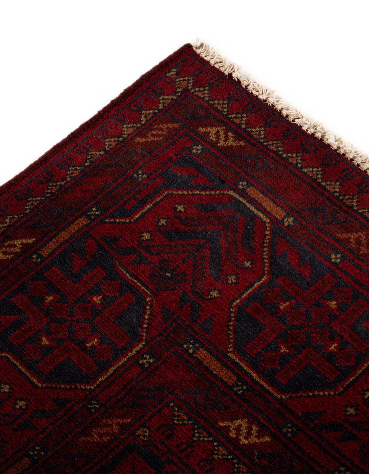 Detail image of  6' 11 x 9' 9  Hand Knotted Khal Mohammadi Wool Rug