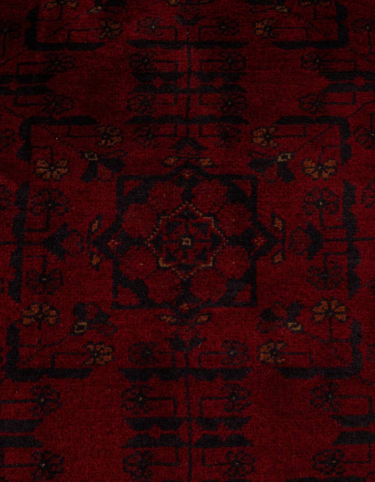 Detail image of  6' 10 x 10'  Hand Knotted Khal Mohammadi Wool Rug