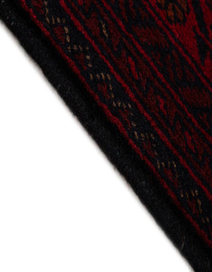 Detail image of  6' 8 x 9' 8  Hand Knotted Khal Mohammadi Wool Rug