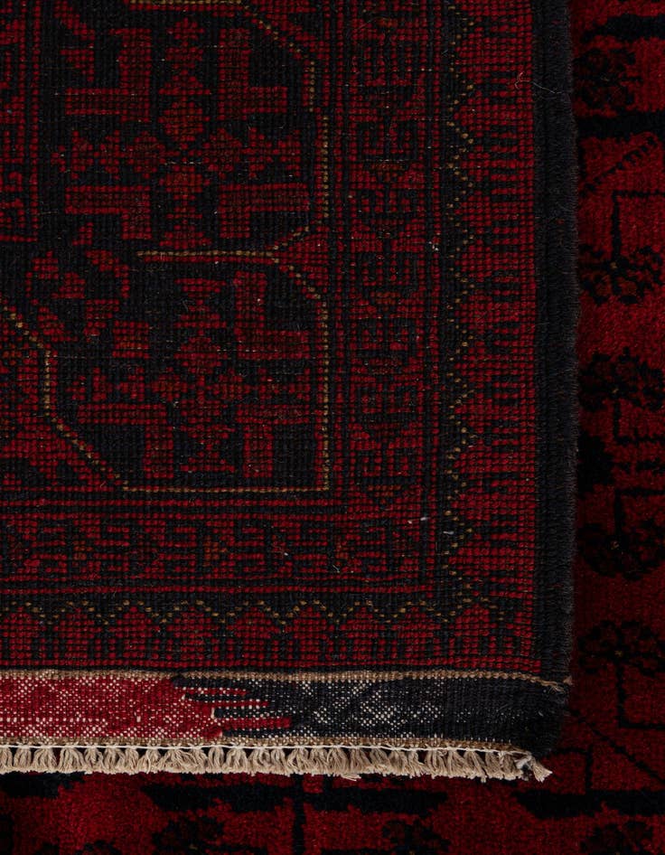 Detail image of  6' 8 x 9' 9  Hand Knotted Khal Mohammadi Wool Rug